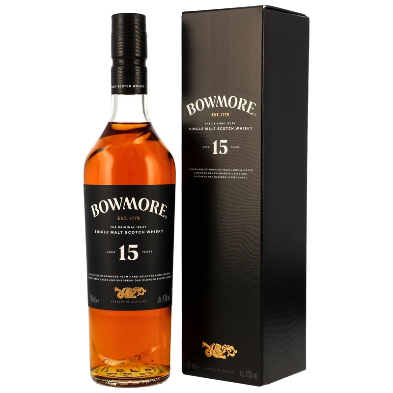 BOWMORE - 15 Jahre - 43%Vol.