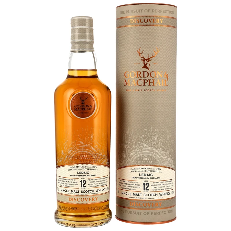Gordon & MacPhail - Ledaig 12 Jahre - 43% Vol.