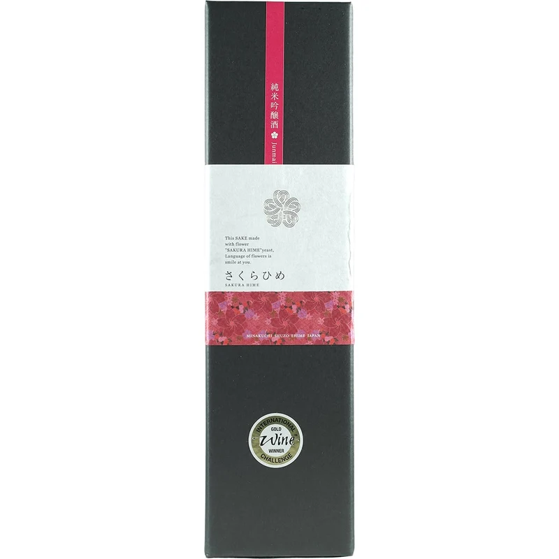Minakuchi Nikitatsu Junmai Ginjo Sake Sakurahime 720ml