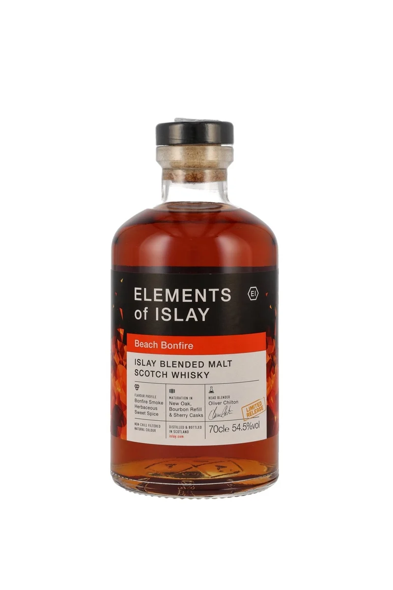 Elements of Islay Beach Bonfire Islay Blended Malt Scotch Whisky 54,5% vol. 700ml