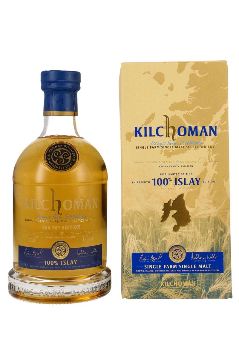 Kilchoman 100% Islay Release 2023 Bourbon Casks Islay Single Malt Whisky 50% vol. 700ml