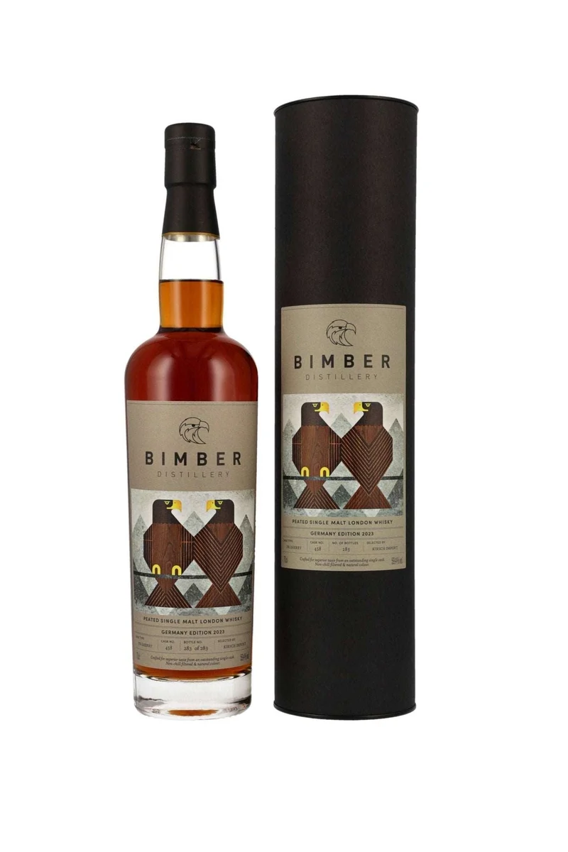 Bimber 2023 Peated Pedro Ximénez Sherry Cask #458 Germany Edition 59,4% vol. 700ml