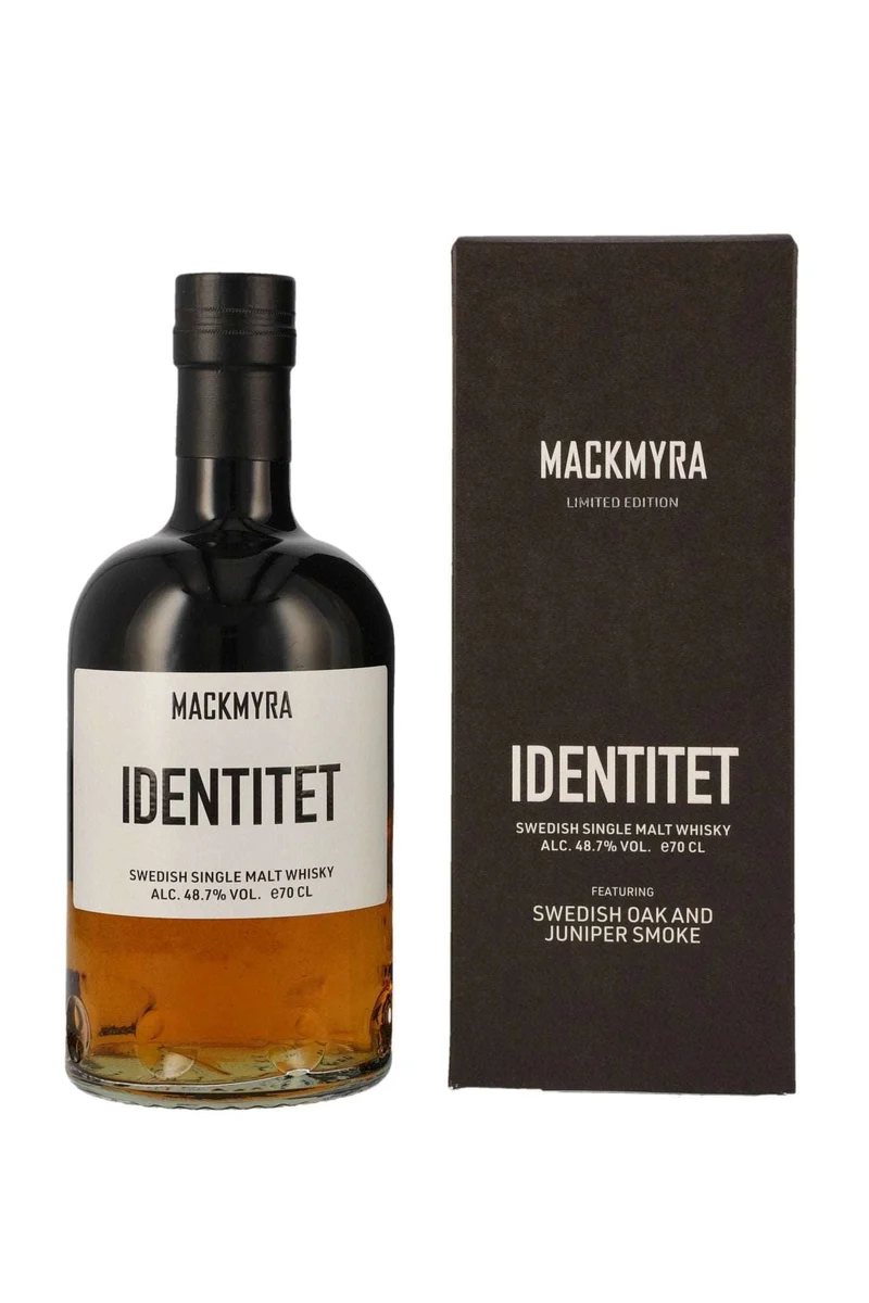 Mackmyra Identitet Swedish Single Malt Whisky Swedish Oak Casks 48,7% vol. 700ml