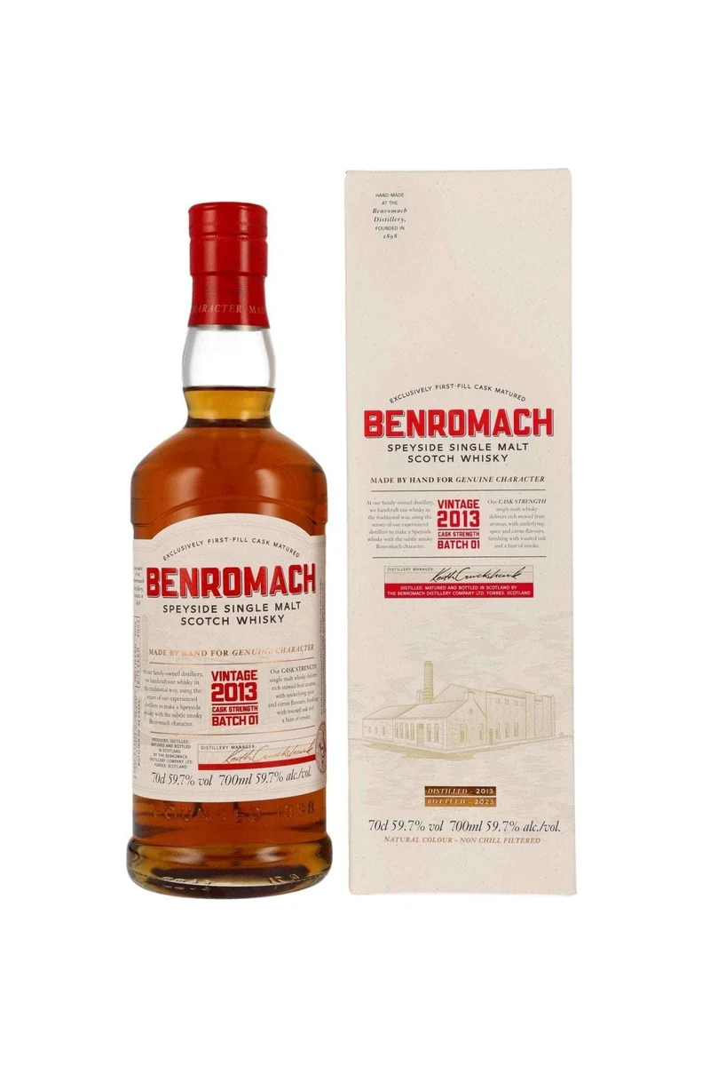 Benromach 2013/2023 Cask Strength Batch 1 59,7% 700ml