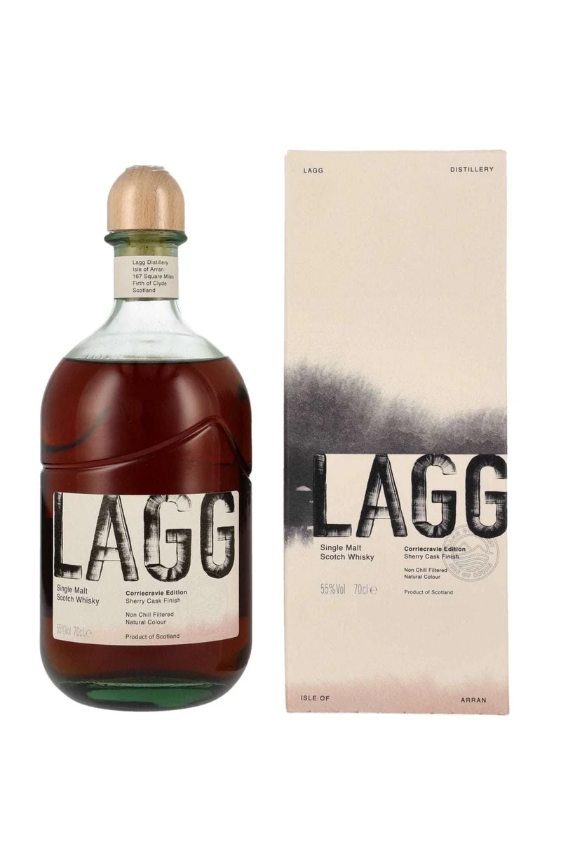 Lagg Corriecravie 50ppm Sherry Cask Finish 55% vol. 700ml