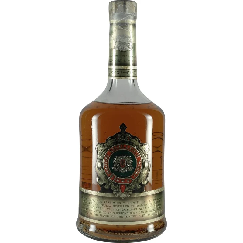 Suntory Excellence Whisky runde Flasche