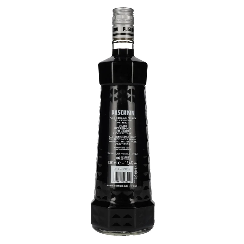 Puschkin Black Berries 16,6% Vol. 1l