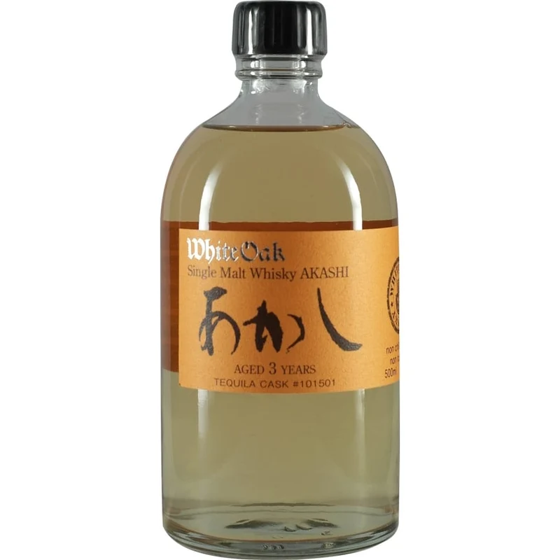 White Oak Akashi Single Cask #101501 Tequila Cask 3 Jahre