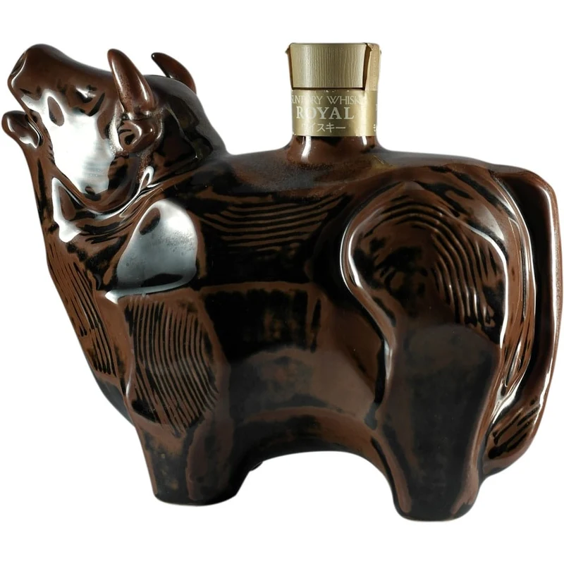 Suntory Royal Whisky Zodiac Sternzeichen Flasche Ochse Ox