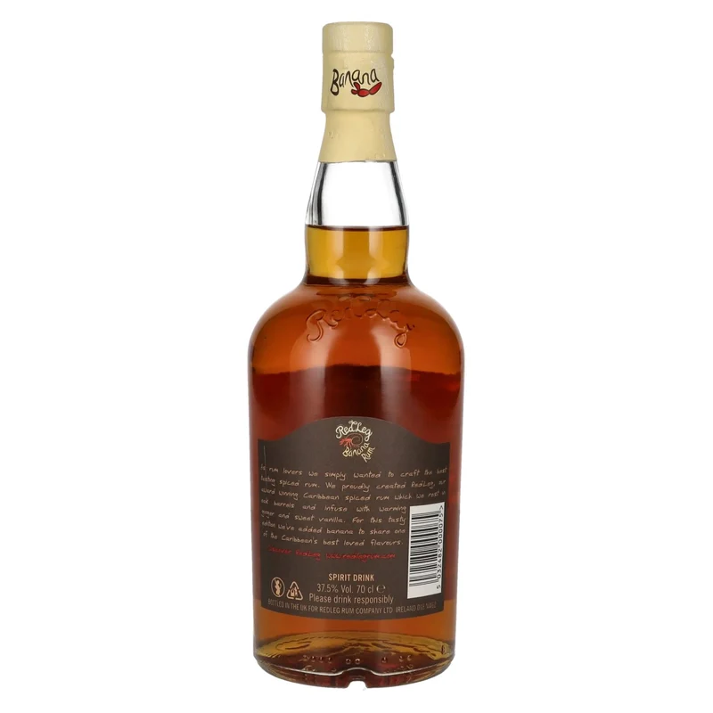 RedLeg Banana Spiced Rum 37,5% Vol. 0,7l
