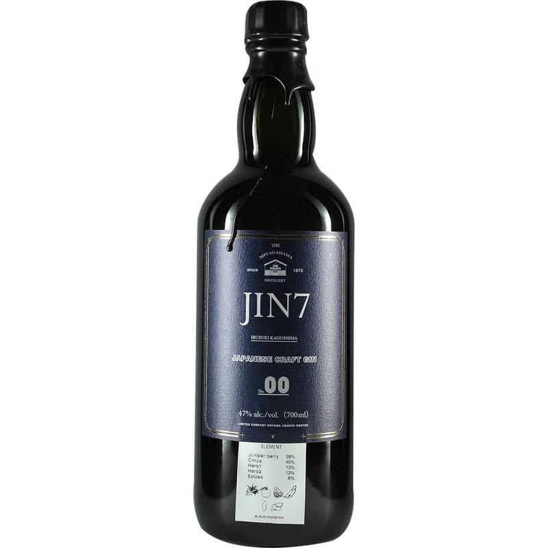 Miyagahama Destillery Jin 7 japanese craft Gin