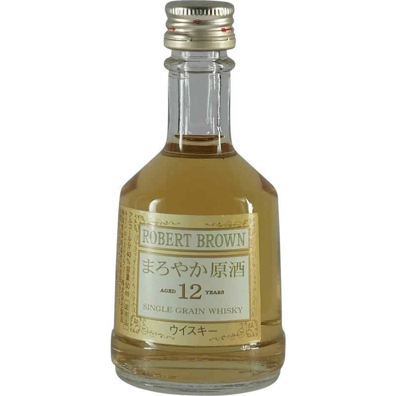Robert Brown 12 Years / Jahre Single Grain 50ml