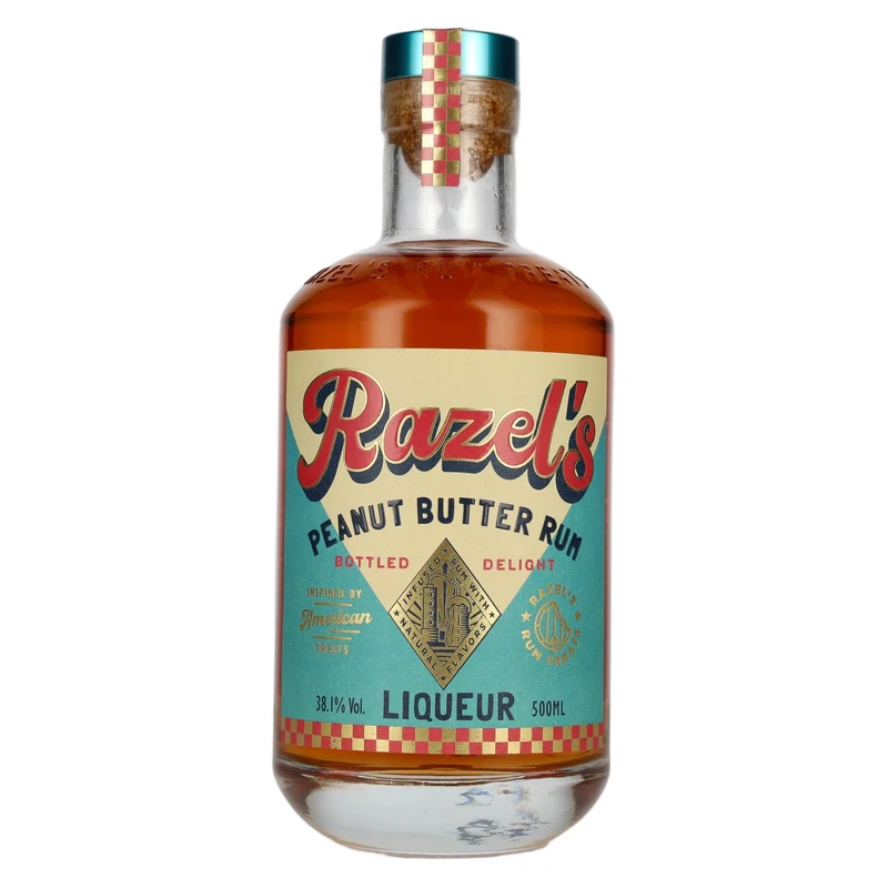 Razel's Peanut Butter Rum Liqueur 38,1% Vol. 0,5l