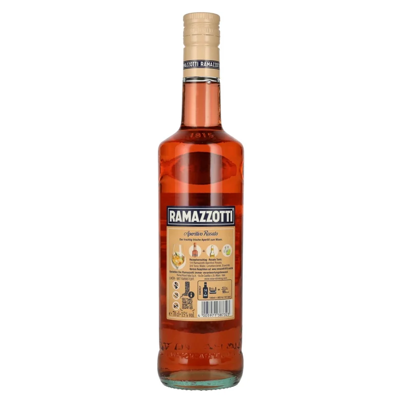 Ramazzotti Aperitivo Rosato 15% Vol. 0,7l