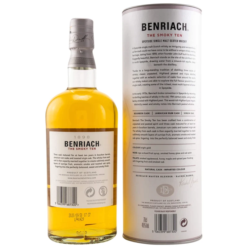 Benriach 10 Jahre The Smoky Ten