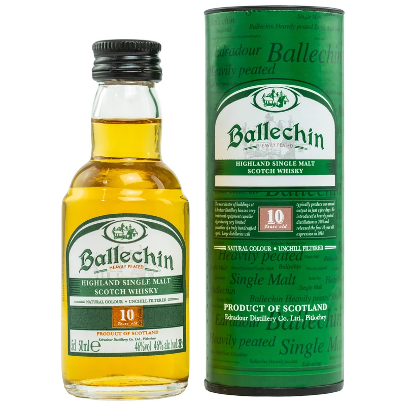 Edradour Ballechin 10 Jahre Miniatur