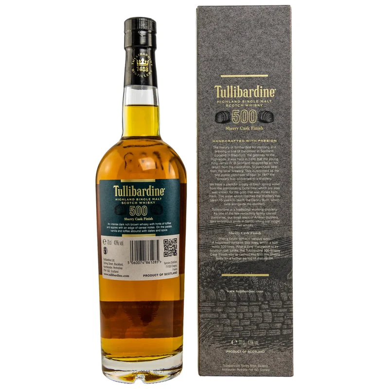 Tullibardine 500 Sherry Finish