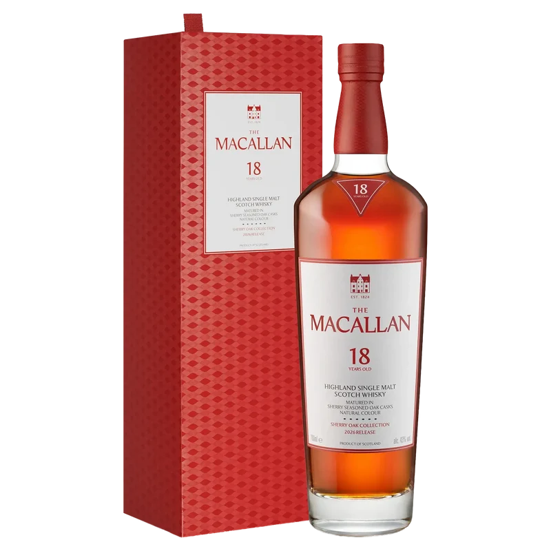 Macallan 18 Years Old Sherry Oak 2026