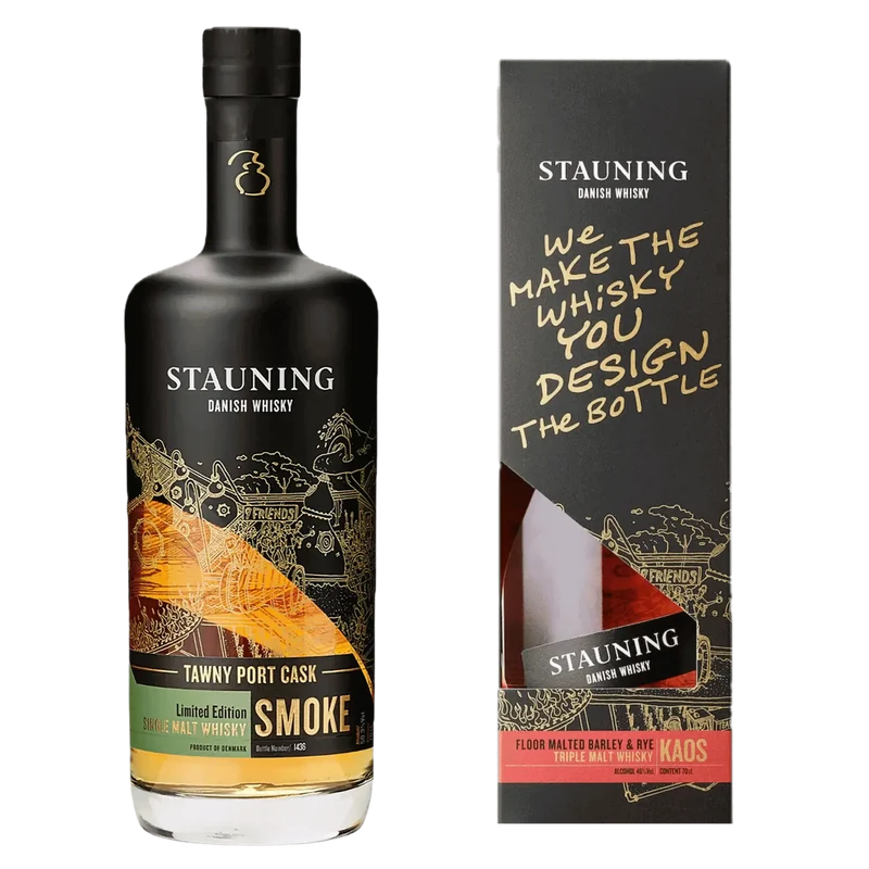 Stauning Kaos Design Your Edition og Stuning Smoke Tawny Port Finish