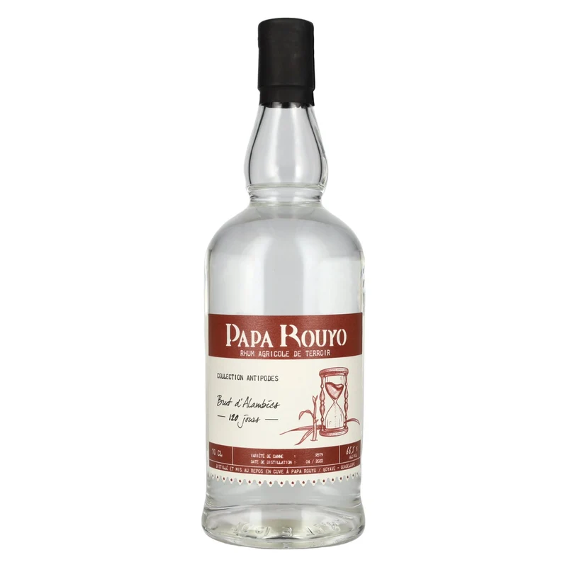 Papa Rouyo Brut d'Alambic Antipodes Rhum Agricole 66,5% Vol. 0,7l