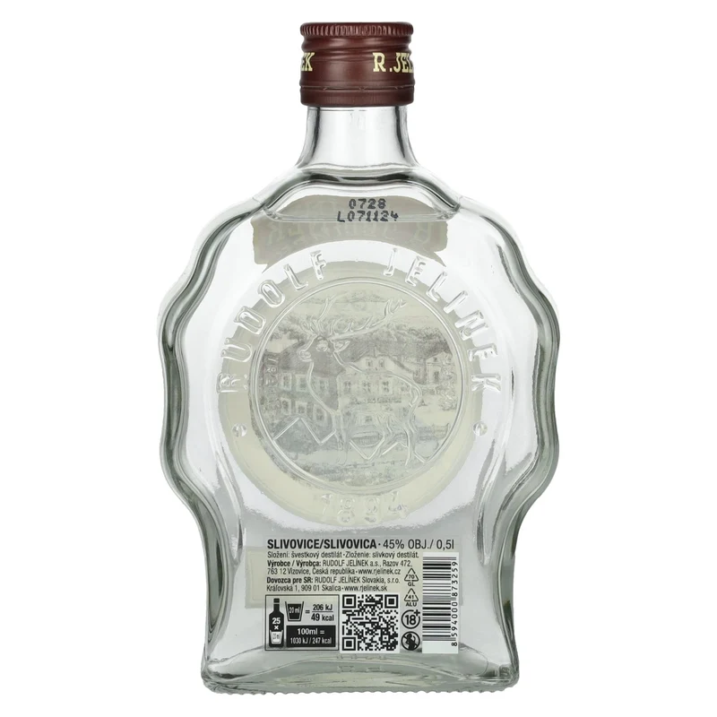 R. Jelínek Slivovice Plum 45% Vol. 0,5l