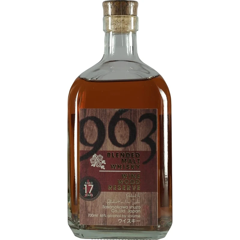 Sasnokawa / Yamazakura 963 Winewood Reserve Pure Malt Whisky 17 Jahre