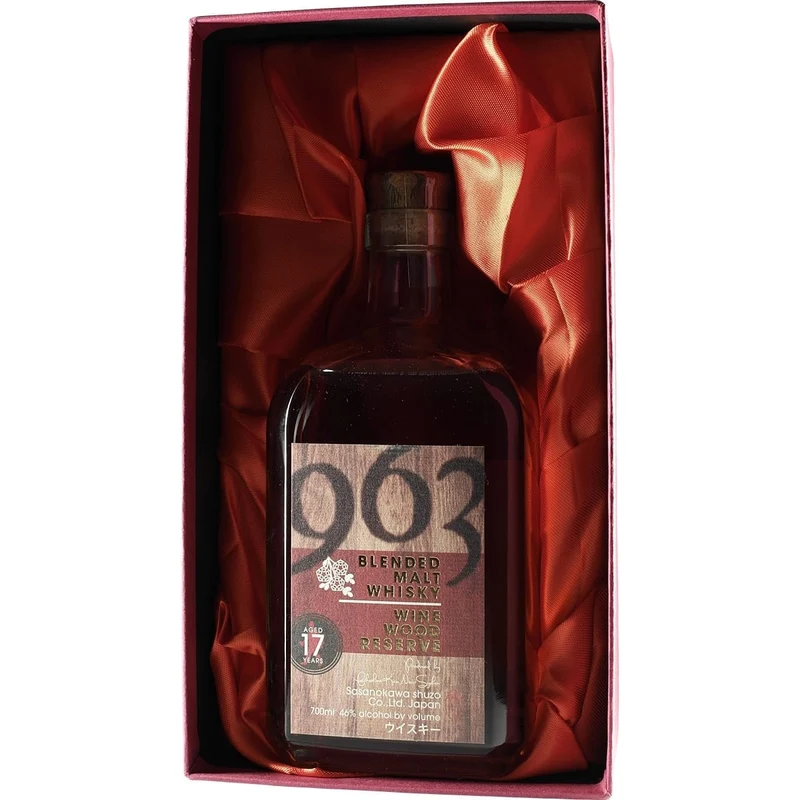 Sasnokawa / Yamazakura 963 Winewood Reserve Pure Malt Whisky 17 Jahre