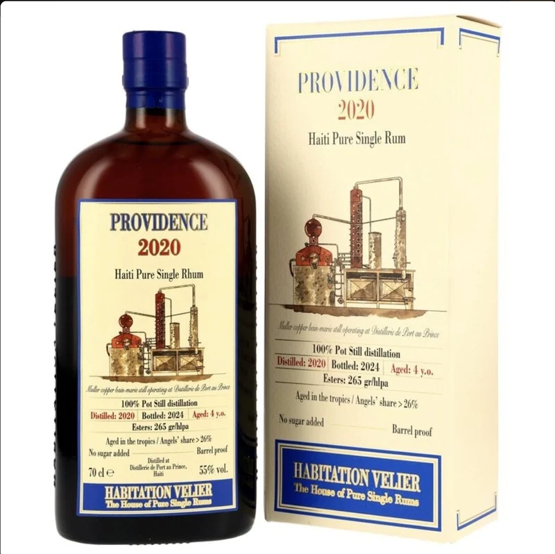 X Velier Providence Haitian 2020 2024 0,7l 55%vol. Rum Haiti Pur Single