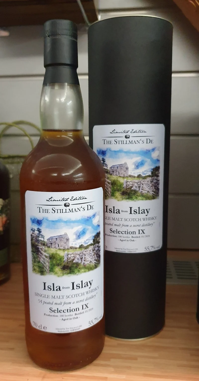 Lagavulin Single cask Isla from Islay Ed. 9 (IX) 2024 The Stillmans 7y 0,7l 55,7%vol. Whisky