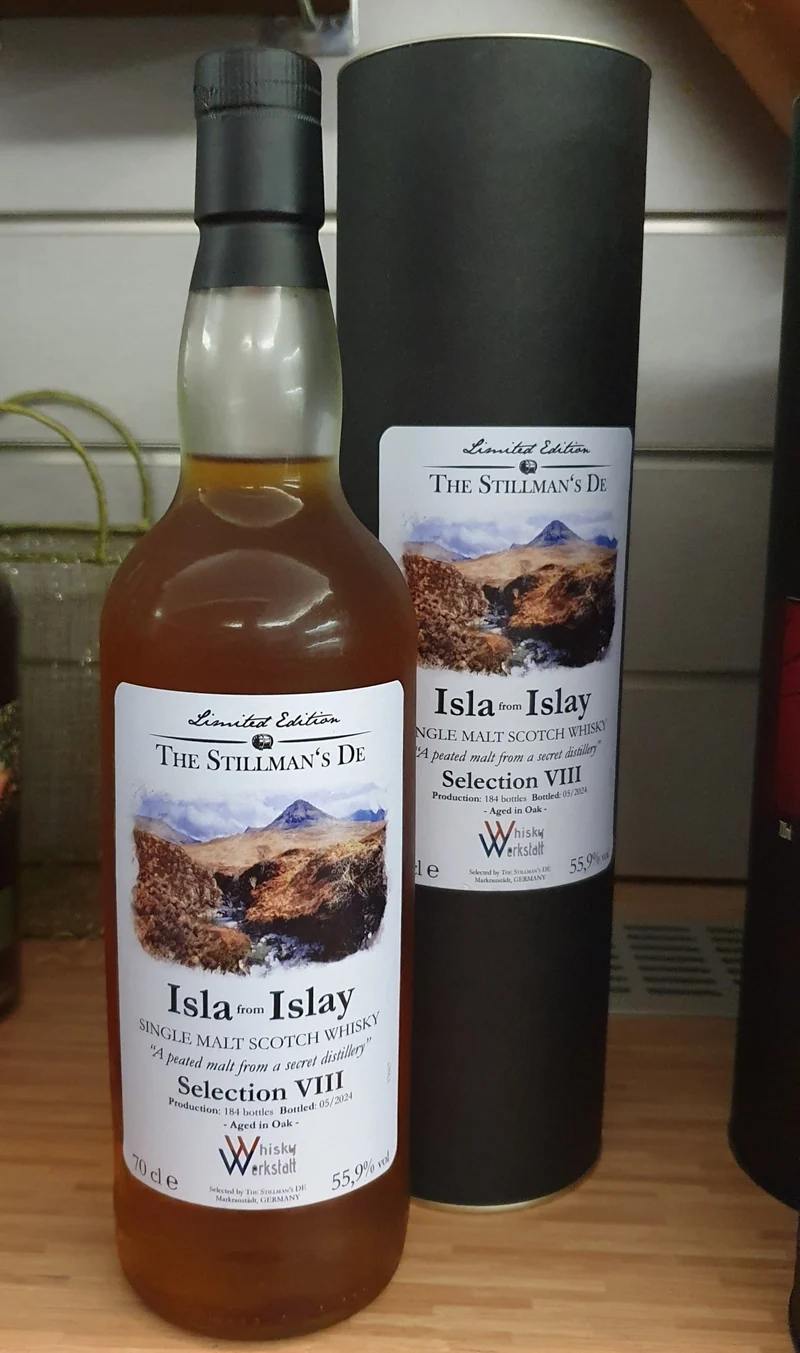 Lagavulin Single cask Isla from Islay Ed. 8 (VIII) 2024 The Stillmans 7y 0,7l 55,9%vol. Whisky