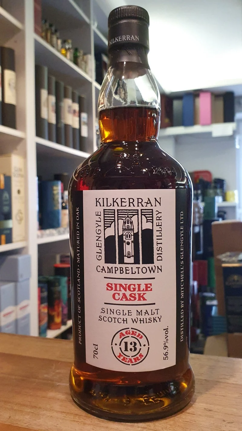 X Kilkerran Single cask 13y 2010 2024 whisky o.Dose 0,7l 56,9 %vol. Campbeltown