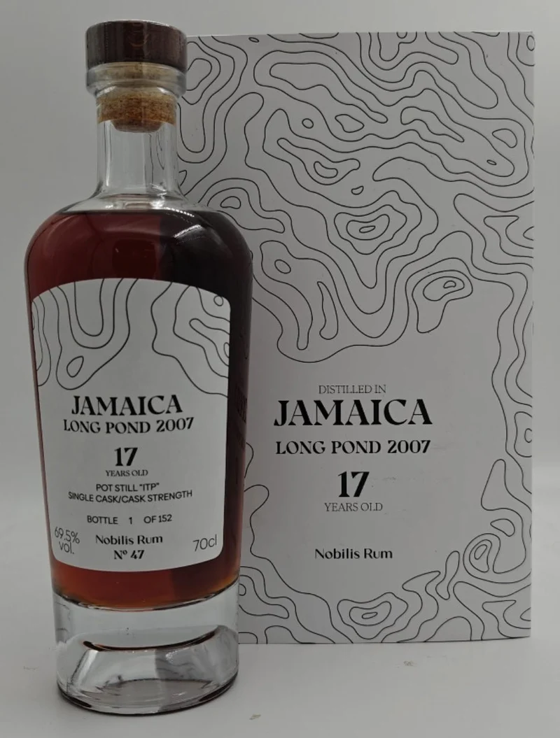 Nobilis Jamaica Long Pond 2007 ITP 0,7l #47 69,5% vol. single cask rum Jamaica 17 YO