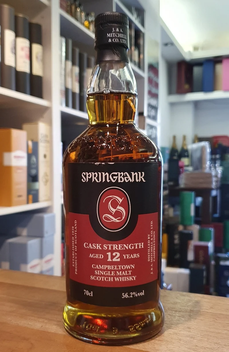 Springbank 12 y 2024 B 26 cask strength o.Dose 0,7l 56,2% vol. Whisky