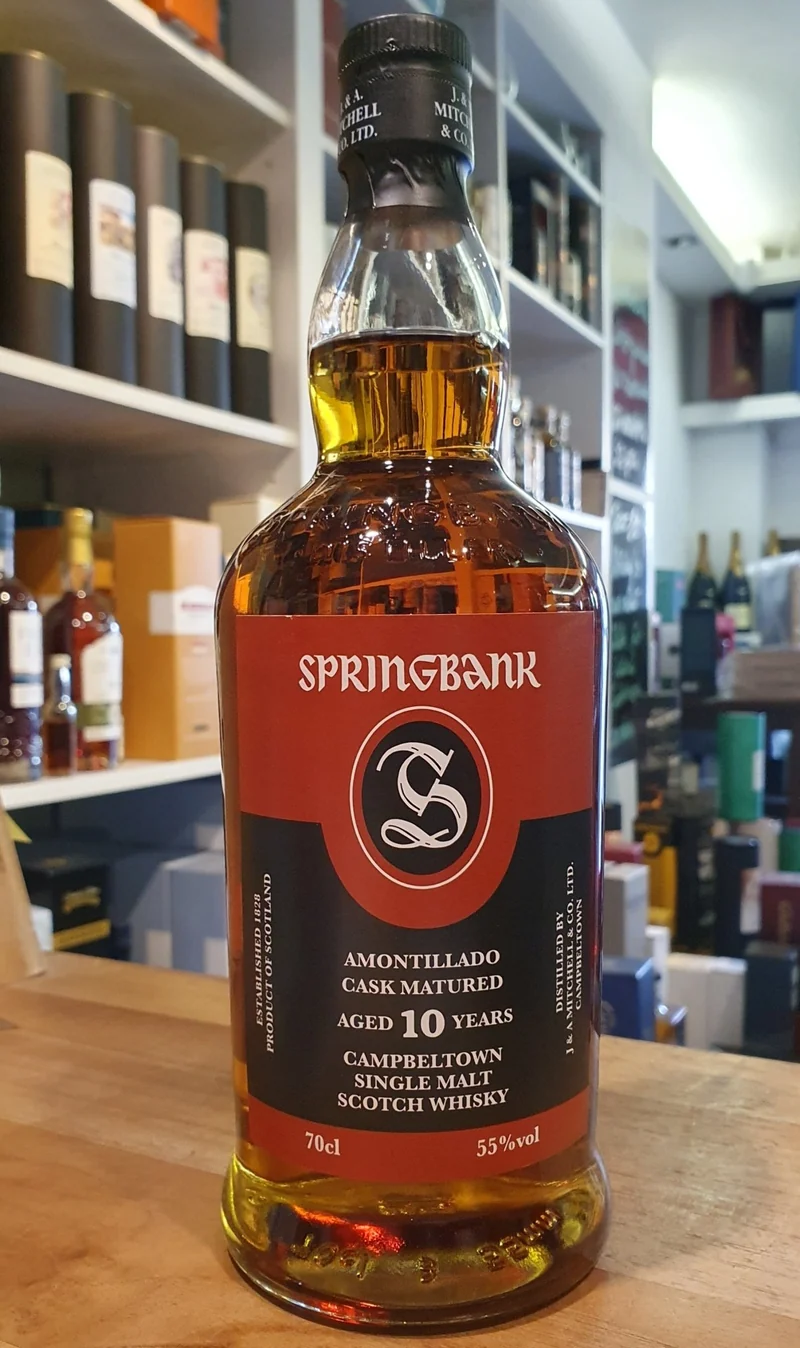 Springbank 10 y Amontilado cask strength 2024 o.Dose 0,7l 55% vol. Whisky
