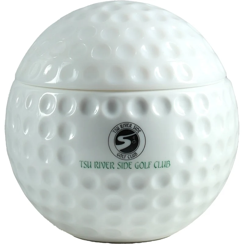 Nikka Golfball Whisky Bottle Flasche Tsu River Side Golf Club500ml