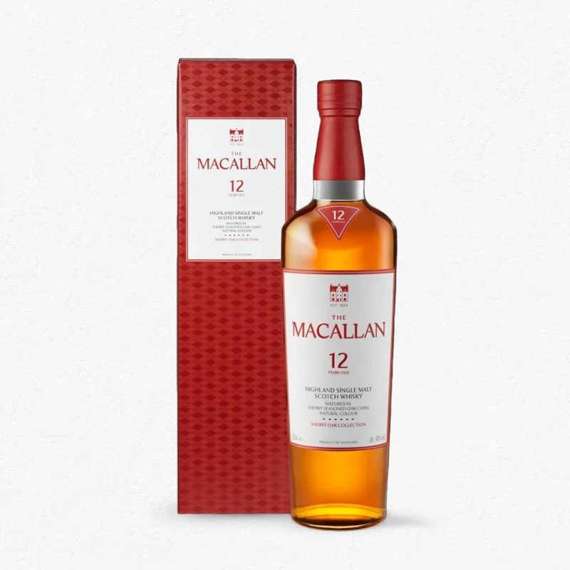 Macallan Sherry Oak 12YO - Highland Single Malt Scotch Whisky 40% 0,7L