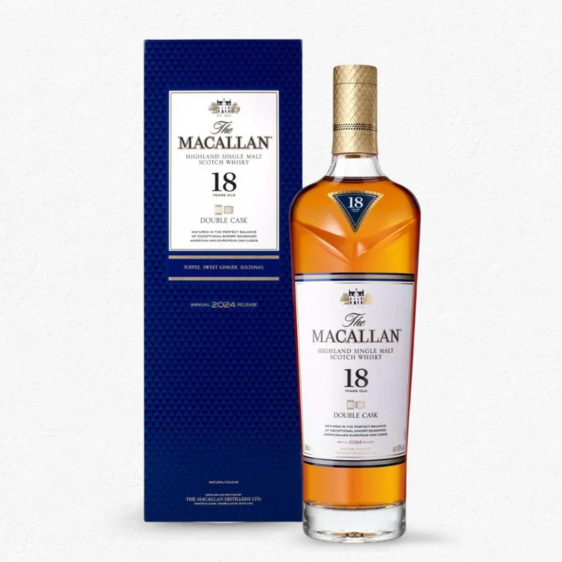 Macallan Double Cask 18YO - Highland Single Malt Scotch Whisky 43% 0,7L