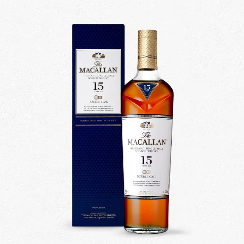 Macallan Double Cask 15YO - Highland Single Malt Scotch Whisky 43% 0,7L