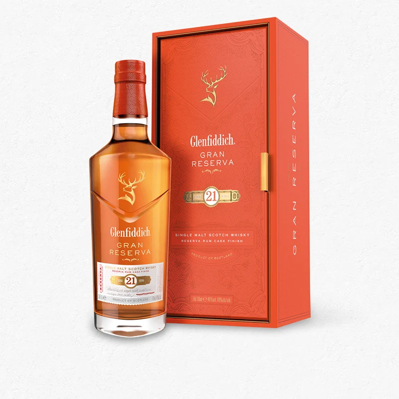Glenfiddich 21YO Gran Reserva Single Malt Scotch Whisky 40% 0,7L