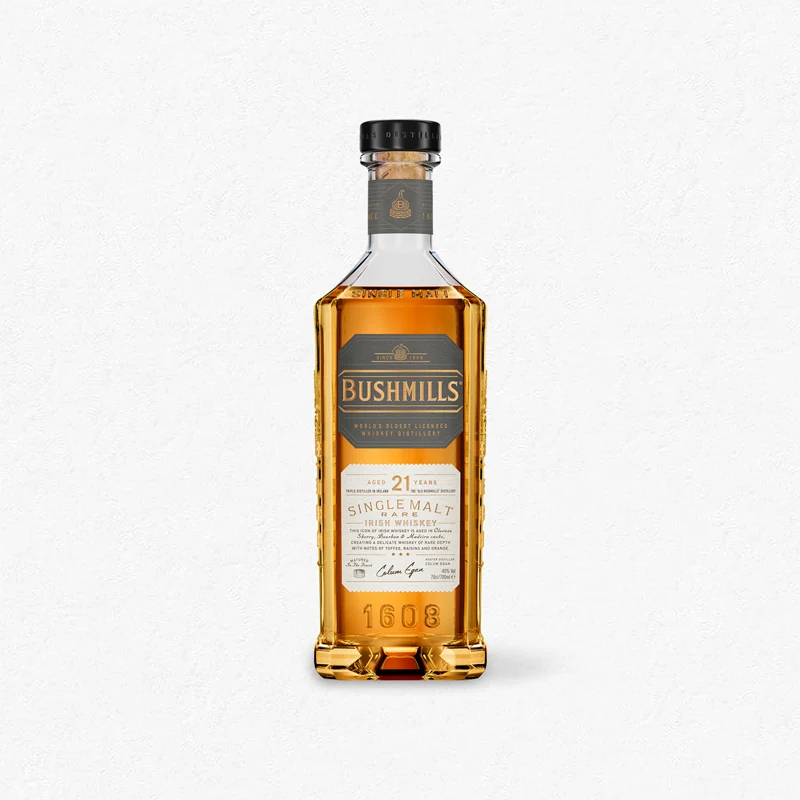 Bushmills 21YO Rare Single Malt Irish Whiskey 40% 0,7L