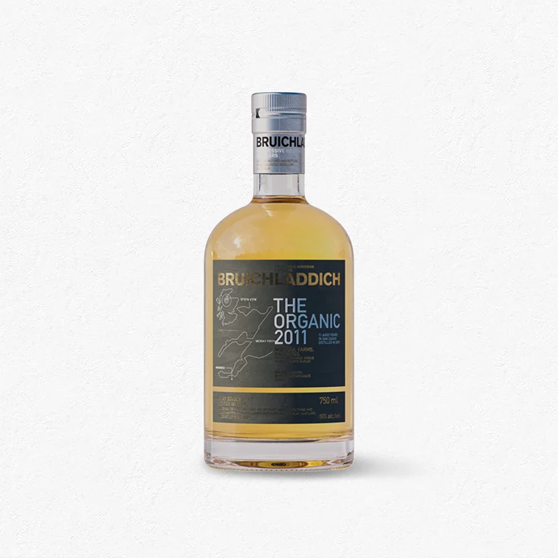 Bruichladdich Organic 2011 Islay Single Malt Scotch Whisky 50% 0,7L