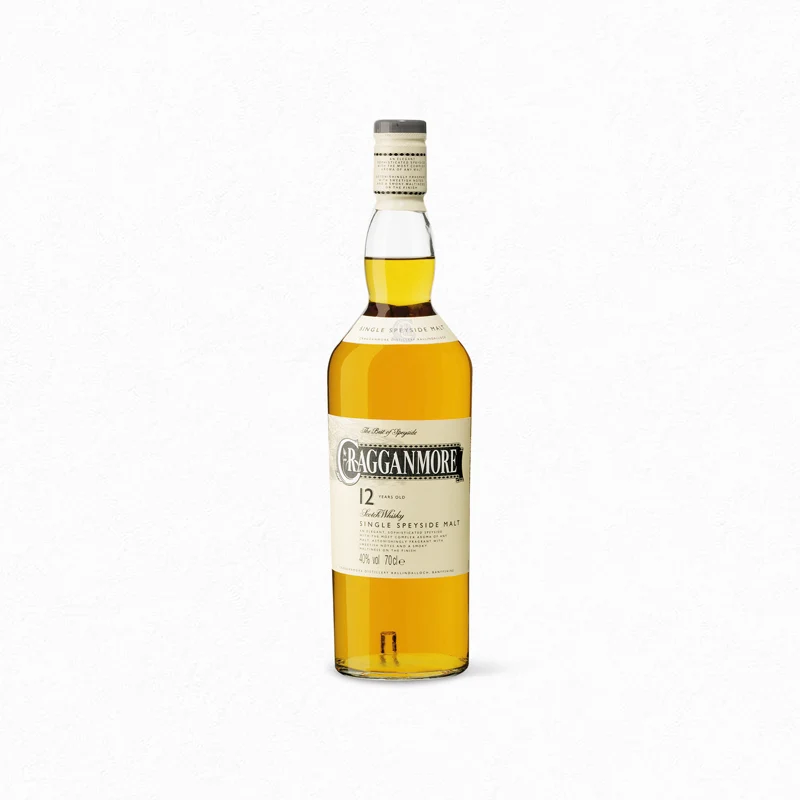 Cragganmore 12YO Speyside Single Malt Scotch Whisky 40% 0,7L