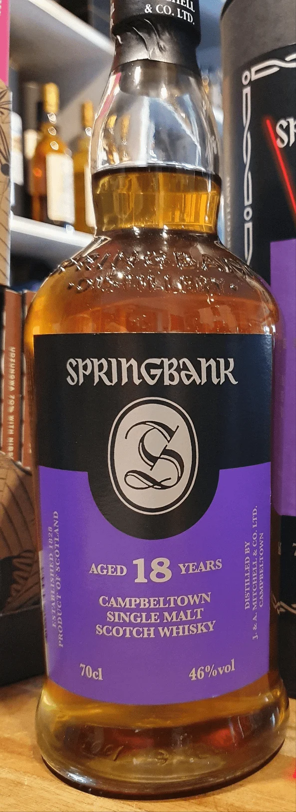 X Springbank 18 y 2024 0,7l 46% vol. o. Dose Campbeltown