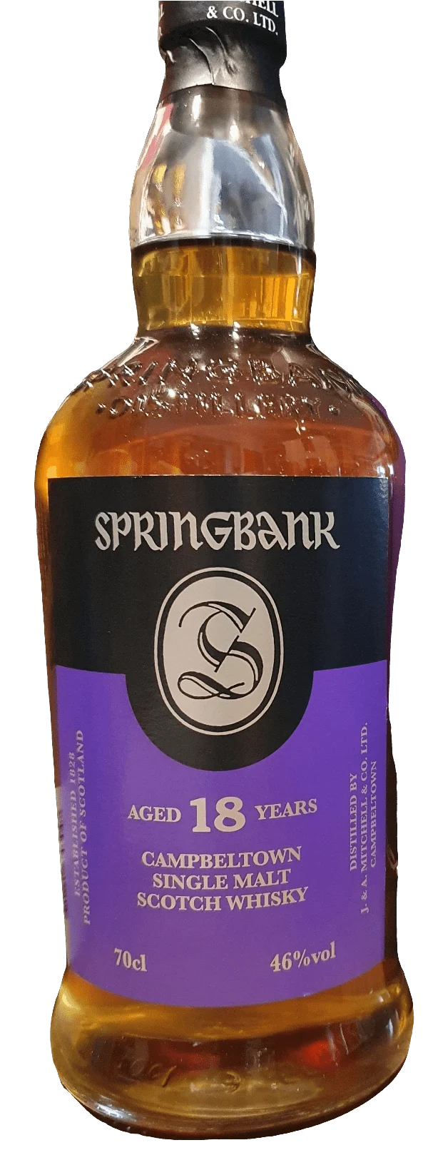 X Springbank 18 y 2024 0,7l 46% vol. o. Dose Campbeltown