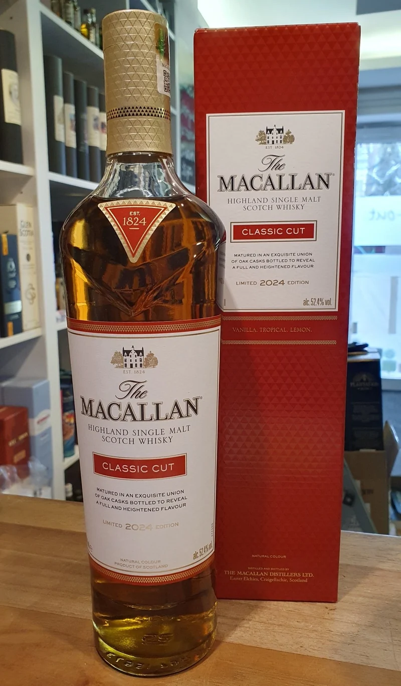 X Macallan Classic Cut 2024 Highland whisky 0,7l Fl 52,4%vol. single malt scotch
