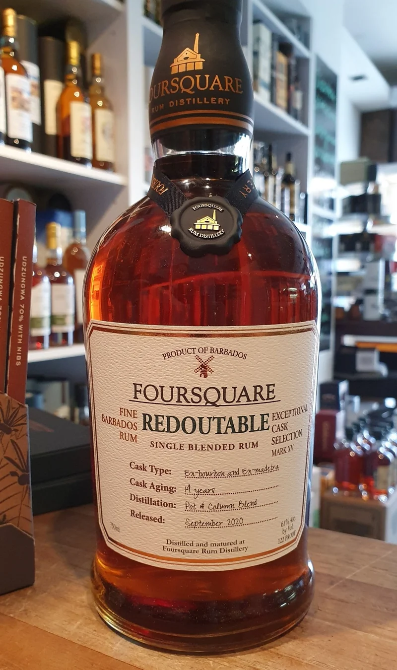 Foursquare Redoutable 2006 #9 Barbados 61% vol. 0,7l ecs Rum