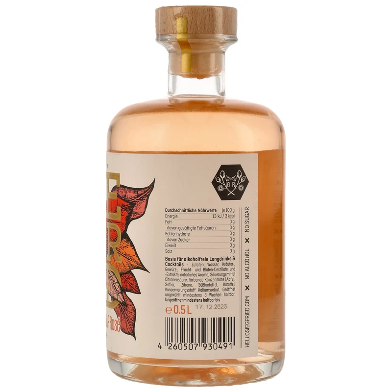 SIEGFRIED - Wonderleaf Rose alkoholfrei