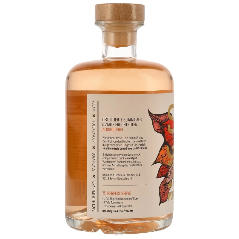 SIEGFRIED - Wonderleaf Rose alkoholfrei