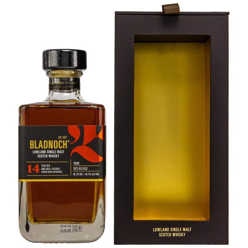 BLADNOCH - 14 Jahre Sherry Cask 2023 Release - 46,7% Vol.