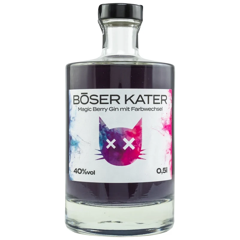 BÖSER KATER - Magic Berry Gin (Farbwechsel) - 40% Vol.